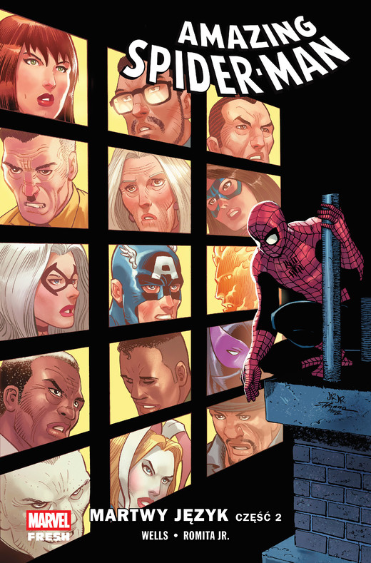 okładka Martwy język. Amazing Spider-Man. Tom 6. Część 2 książka | Romita JohnJr., Zeb Wells