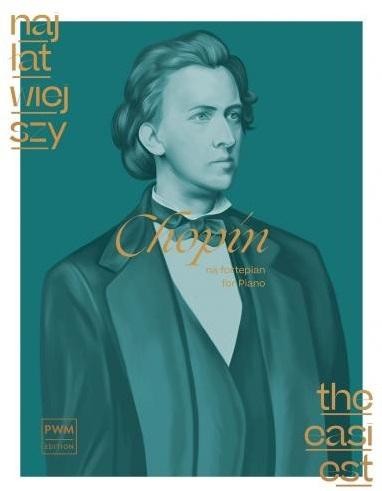 okładka Najłatwiejszy Chopin na fortepian PWM książka | Fryderyk Chopin