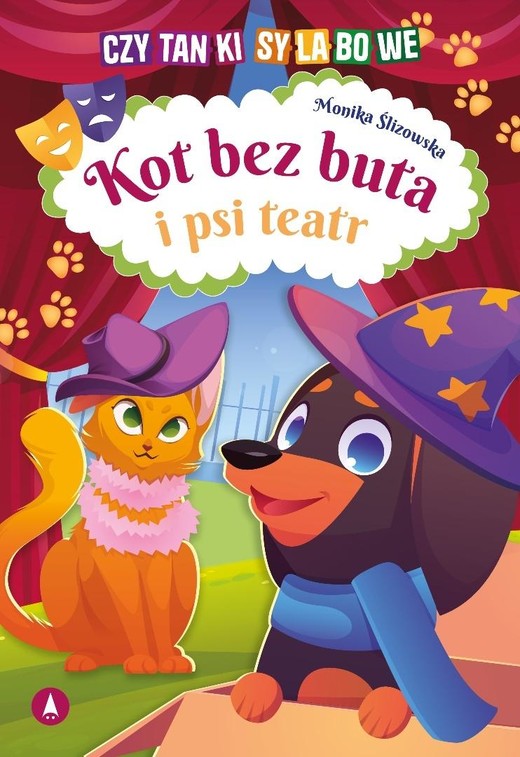 okładka Kot bez buta i psi teatr książka | Ślizowska Monika