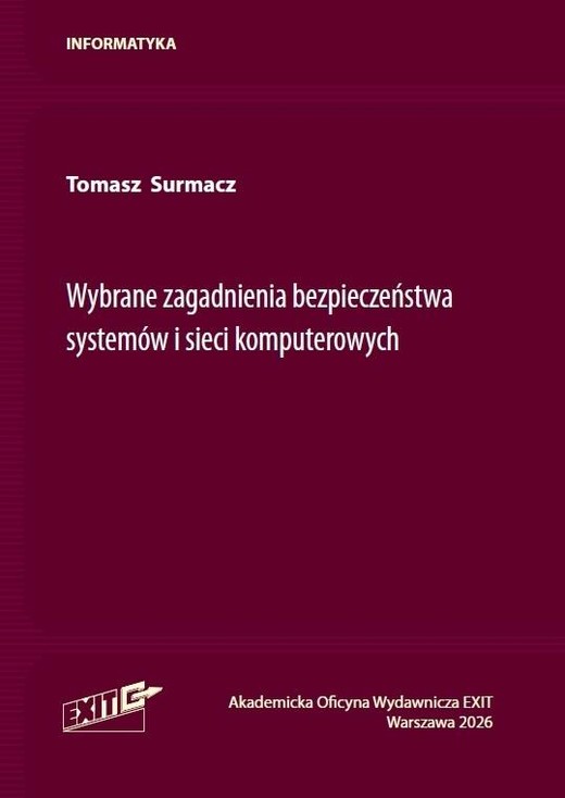 okładka Wybrane zagadnienia bezpieczeństwa systemów... książka