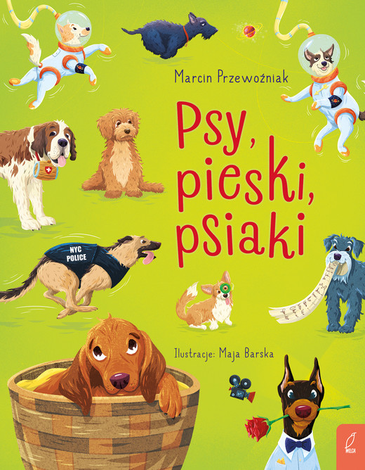 okładka Psy, pieski, psiaki książka | Marcin Przewoźniak