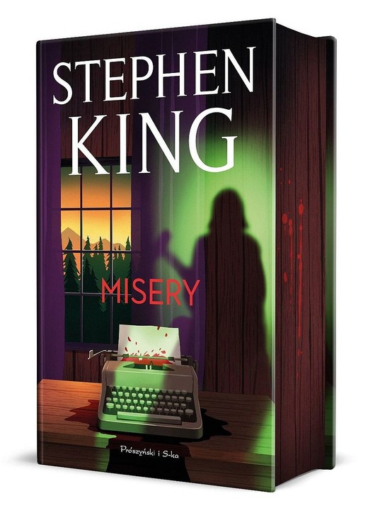 okładka Misery (ilustrowane brzegi) wyd. 2026 książka | Stephen King