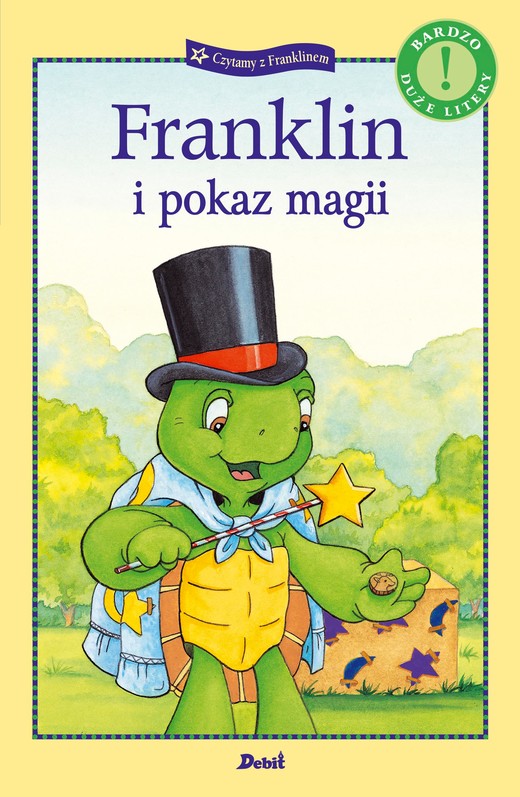 okładka Franklin i pokaz magii. Czytamy z Franklinem książka | Paulette Bourgeois