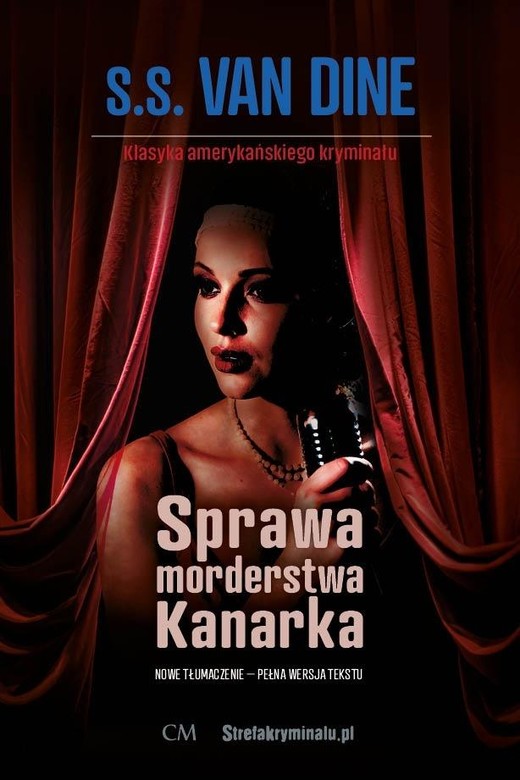 okładka Sprawa morderstwa Kanarka książka | Van DineS.S.