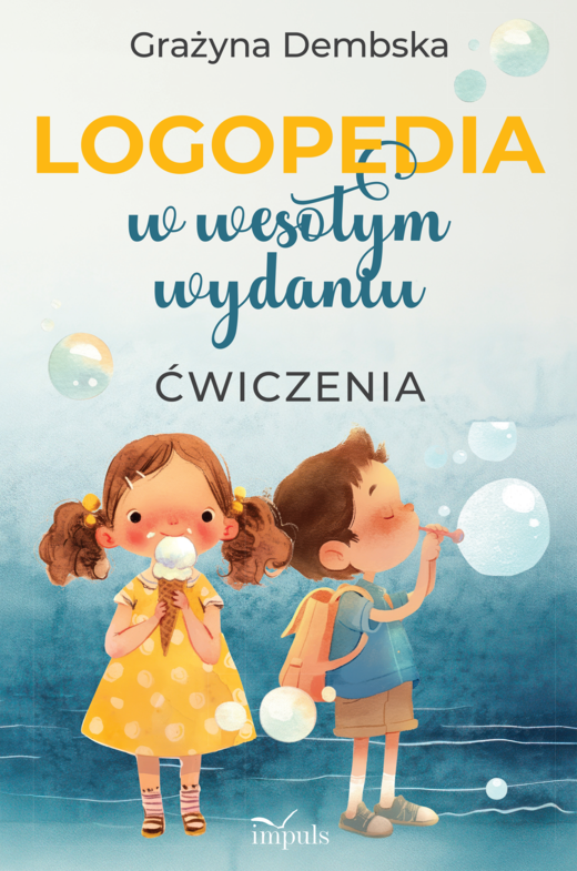 okładka LOGOPEDIA w wesołym wydaniu ćwiczenia książka | Grażyna LiliannaDembska