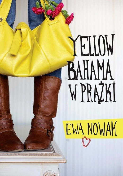okładka Yellow bahama w prążki książka | Ewa Nowak