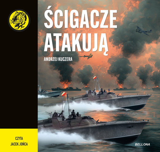 okładka Ścigacze atakują audiobook | MP3 | Andrzej Kuczera