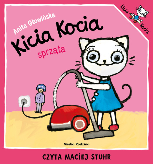 okładka Kicia Kocia sprząta audiobook | MP3 | Anita Głowińska