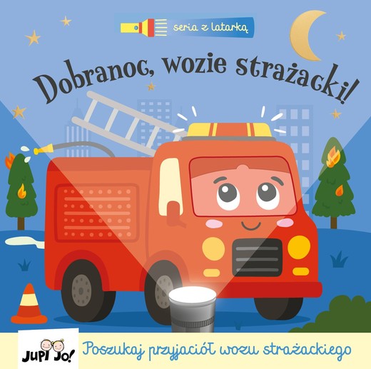 okładka Dobranoc, wozie strażacki! książka | Button Katie