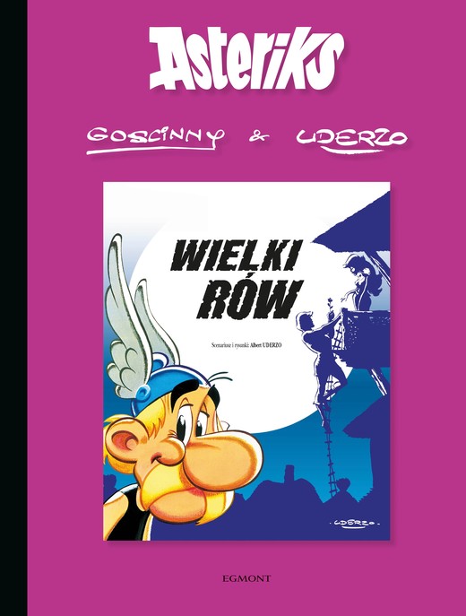 okładka Asteriks. Tom 25. Wielki rów książka