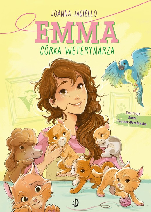 okładka Emma. Córka weterynarza. Emma, Tom 1 książka | Joanna Jagiełło