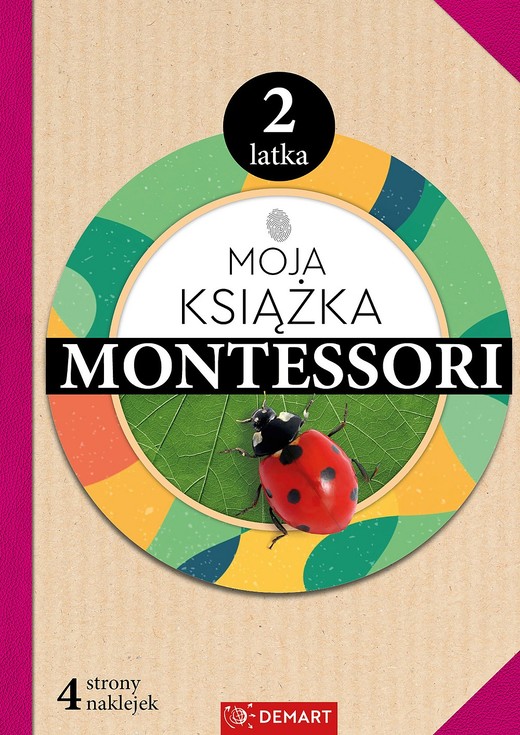 okładka Moja książka Montessori 2-latka książka | Anna Borchard