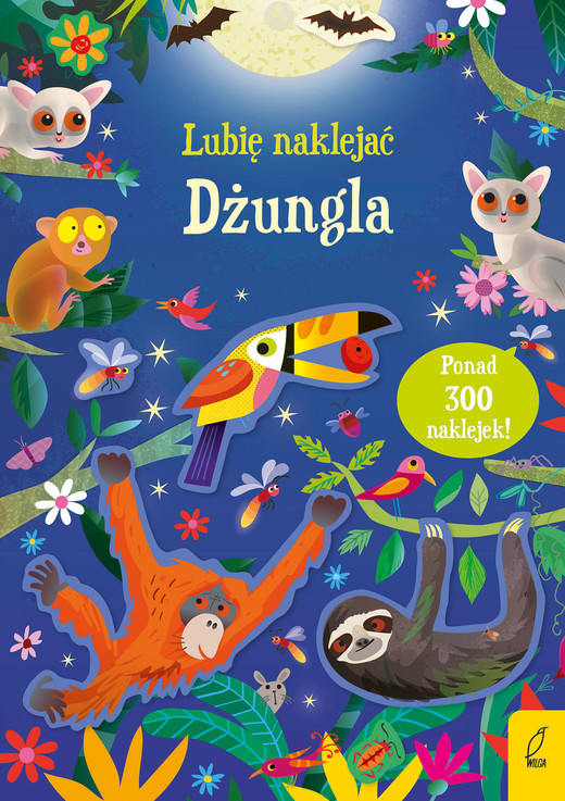 okładka Dżungla. Lubię naklejać książka | Robson Kirsteen