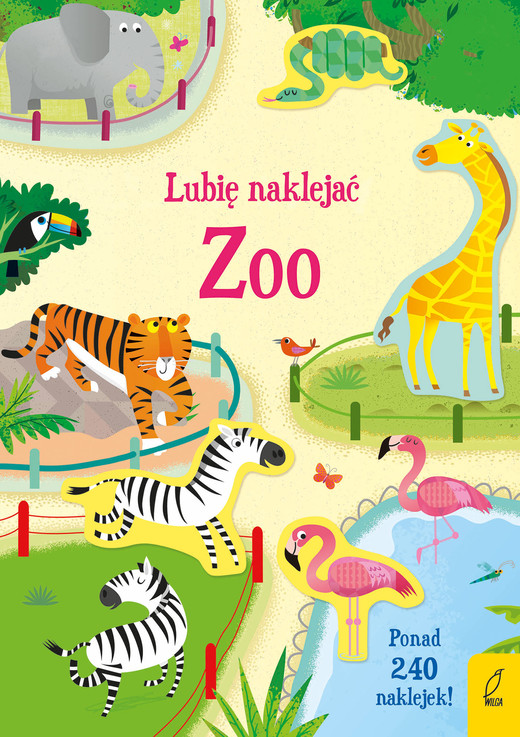 okładka Zoo. Lubię naklejać książka | Bathie Holly