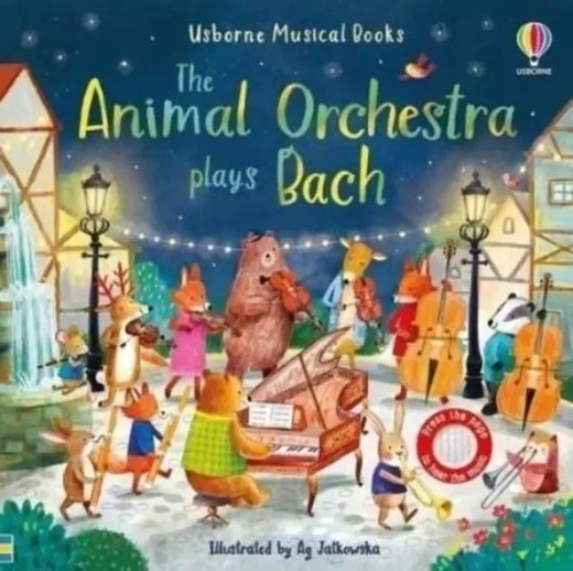 okładka The Animal Orchestra Plays Bach książka | Sam Taplin