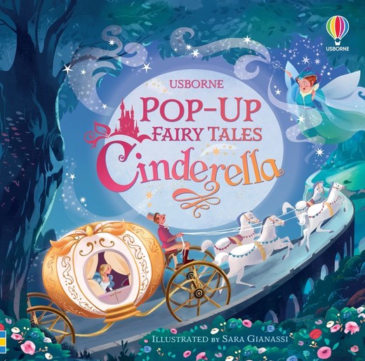okładka Cinderella. Pop-Up wer. angielska książka | Susanna Davidson, Sara Gianassi