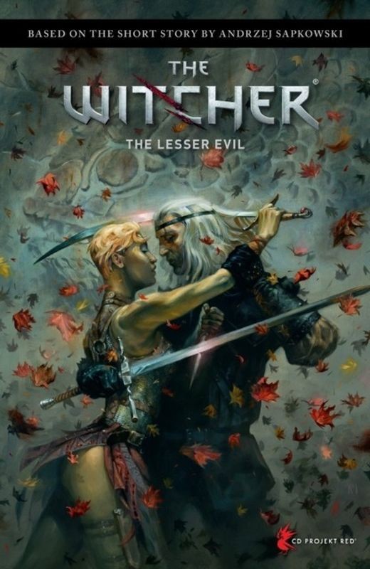 okładka Andrzej Sapkowski's The Witcher: The Lesser Evil książka | Andrzej Sapkowski