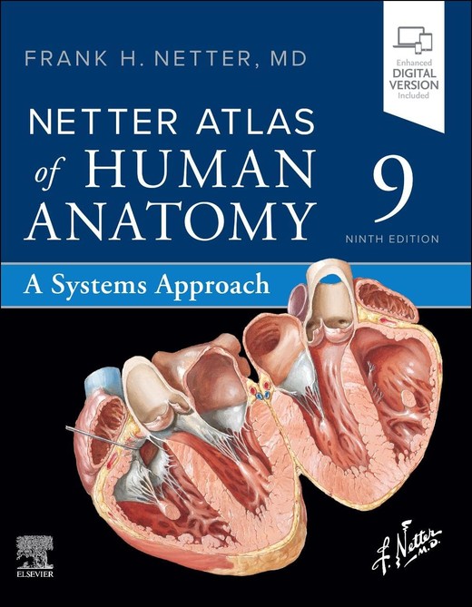 okładka Netter Atlas of Human Anatomy . A Systems Approach książka | Netter FrankH.