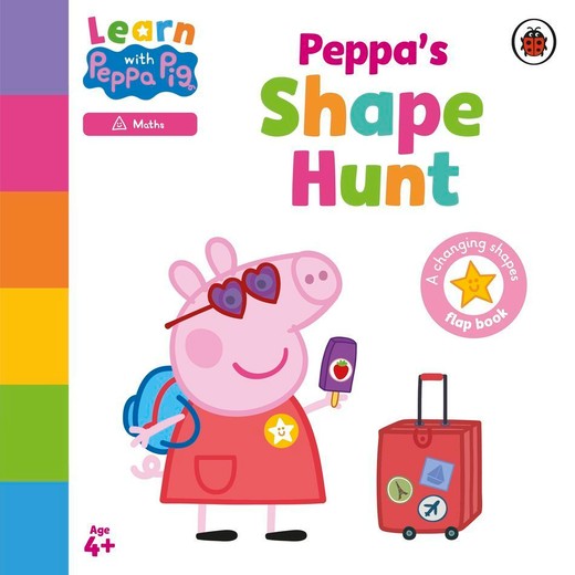 okładka Learn with Peppa. Peppa's Shape Hunt książka
