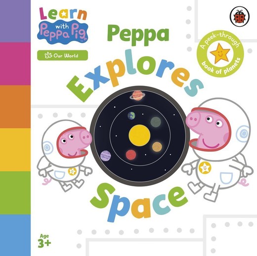 okładka Learn with Peppa. Peppa Explores Space książka