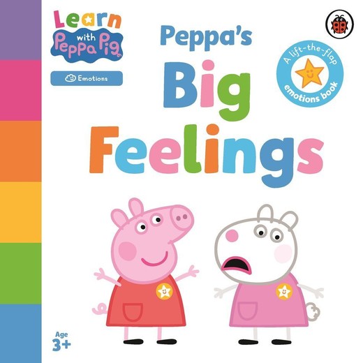 okładka Learn with Peppa. Peppa's Big Feelings książka