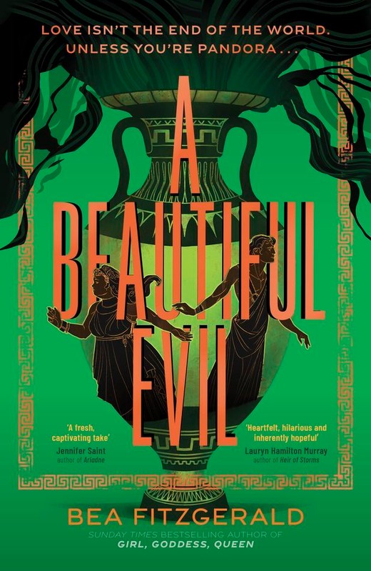 okładka A Beautiful Evil książka | Bea Fitzgerald