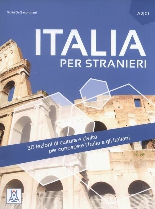 okładka Italia per stranieri książka | Giulii deSavorgnani