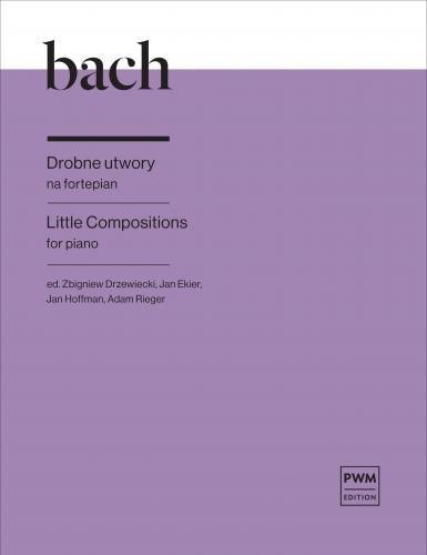 okładka J.S. Bach Drobne utwory na fortepian PWM książka | Bach JohannSebastian