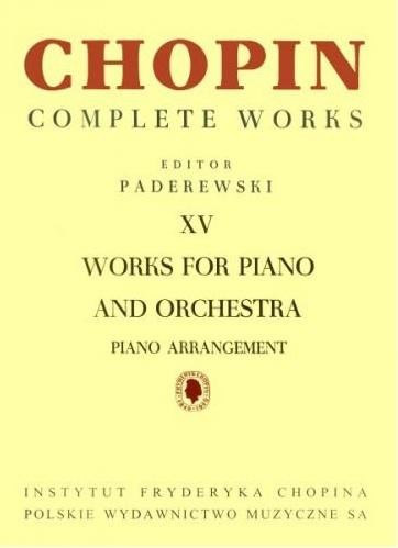 okładka Chopin Complete Works XV Utwory na fortepian... książka | Fryderyk Chopin
