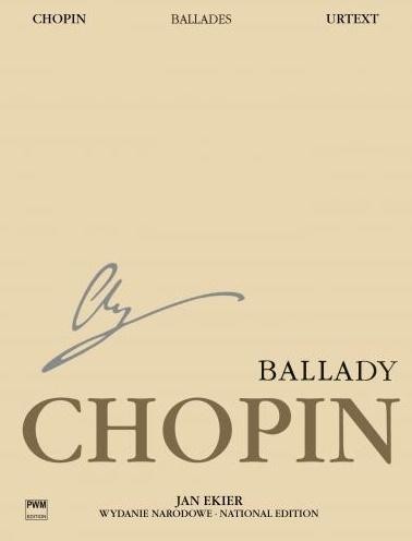 okładka Ballady, WN na fortepian książka | Fryderyk Chopin