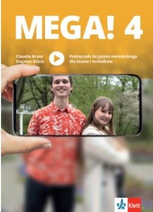 okładka Mega! 4 podręcznik książka | Praca Zbiorowa