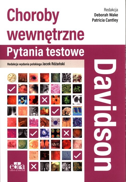 okładka Davidson Choroby wewnętrzne Pytania testowe książka | Opracowanie zbiorowe