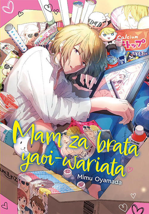 okładka Mam za brata yaoi-wariata książka | Mimu Oyamada