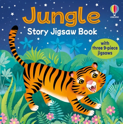okładka Jungle Story Jigsaw Book książka | Sam Taplin