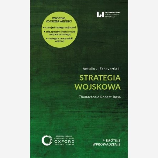 okładka Strategia wojskowa książka | Antulio J.EchevarriaII