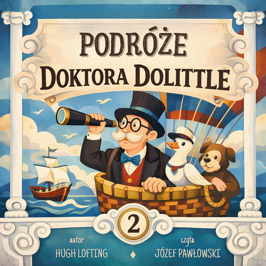 okładka Podróże Doktora Dolittle audiobook | MP3 | Hugh Lofting