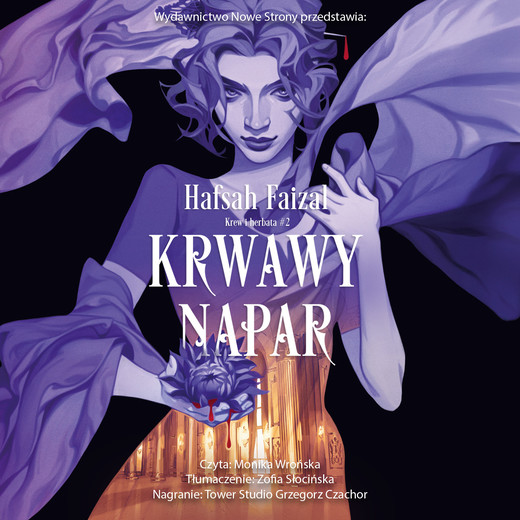 okładka Krwawy napar audiobook | MP3 | Hafsah Faizal