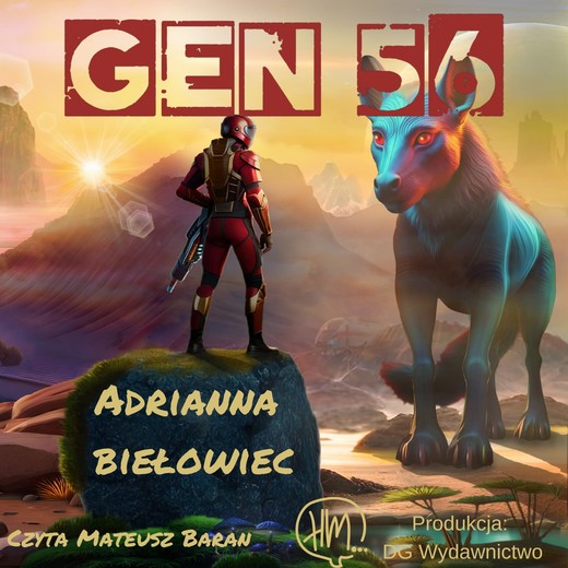okładka Gen 56 audiobook | MP3 | Adrianna Biełowiec