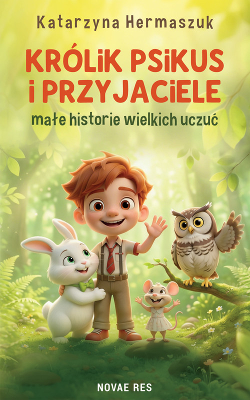 okładka Królik Psikus i przyjaciele - małe historie wielkich uczuć ebook | epub, mobi | Katarzyna Hermaszuk