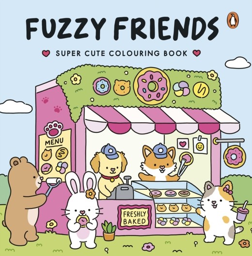 okładka Fuzzy Friends książka | Vivi Tinta