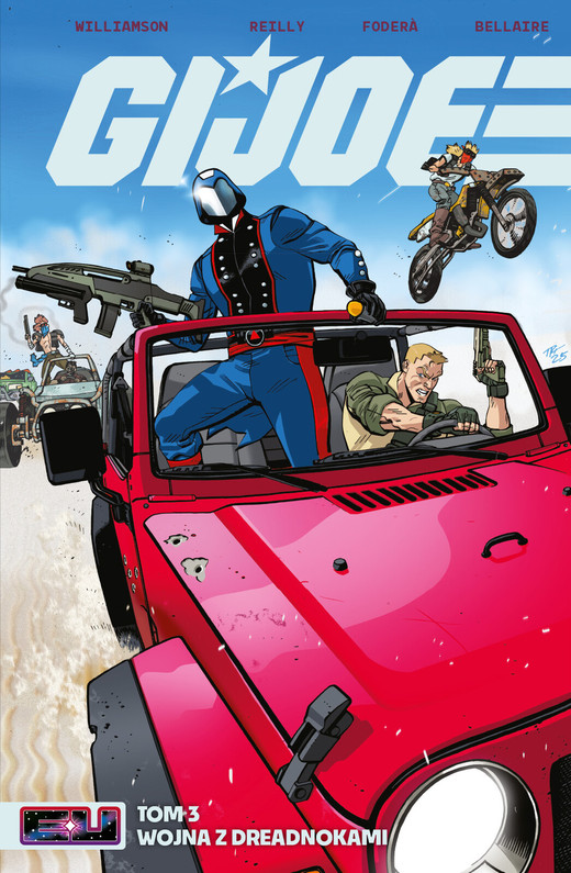 okładka G. I. Joe. Tom 3 książka | Joshua Williamson, Tom Reilly