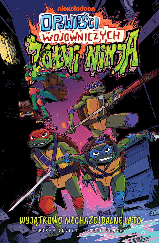 okładka Opowieści Wojowniczych Żółwi Ninja. Tom 1 książka | Louie Joyce, Mikey Levitt