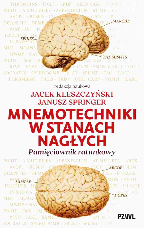 okładka Mnemotechniki w stanach nagłych. Pamięciownik ratunkowy książka | Jacek Kleszczyński, Springer Janusz