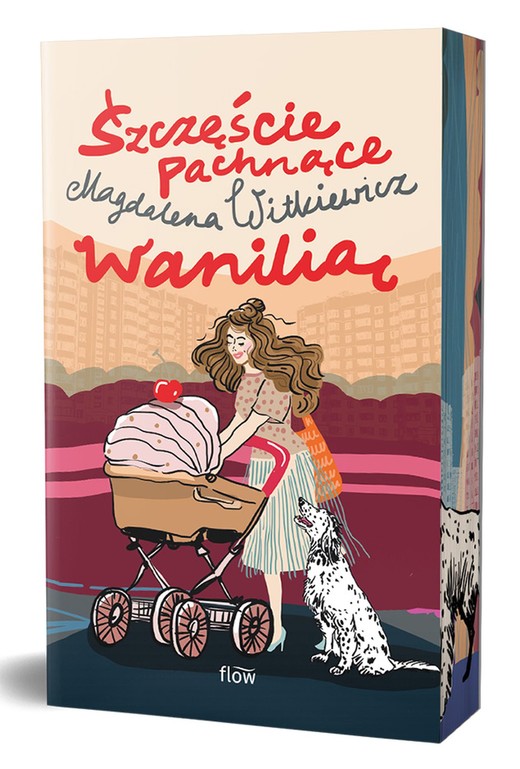 okładka Szczęście pachnące wanilią (ilustrowane brzegi) książka | Magdalena Witkiewicz
