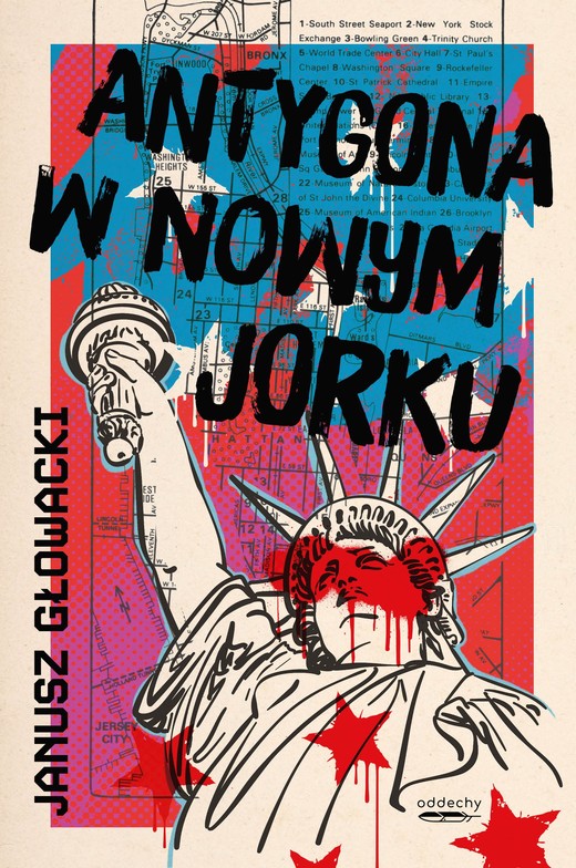 okładka Antygona w Nowym Jorku książka | Janusz Głowacki