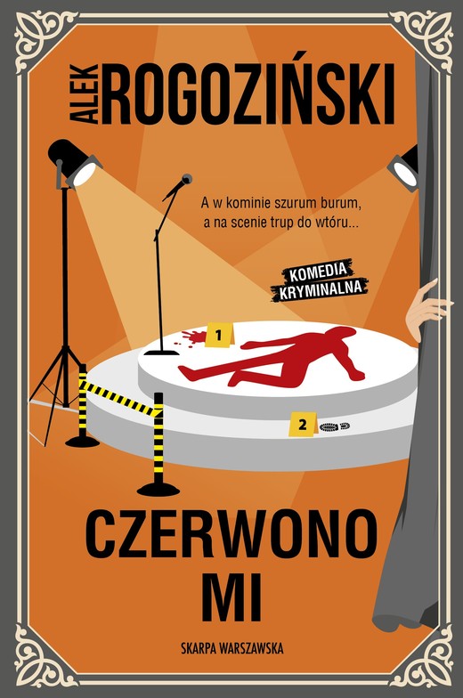 okładka Czerwono mi (wydanie rozszerzone) książka | Alek Rogoziński