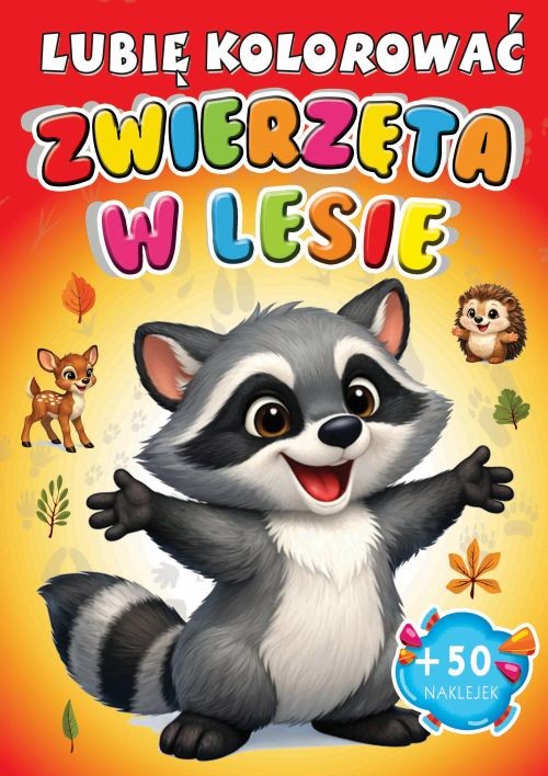okładka Zwierzęta w lesie książka | Opracowanie zbiorowe
