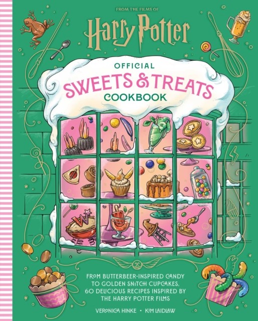 okładka Harry Potter Official Sweets and Treats Cookbook książka | Kim Laidlaw, Veronica Hinke