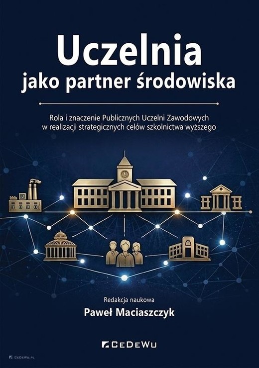 okładka Uczelnia jako partner środowiska książka | Paweł Maciaszczyk