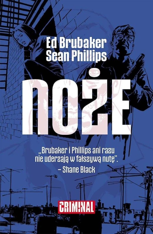 okładka Criminal T.6 Noże książka | Ed Brubaker, Sean Phillips
